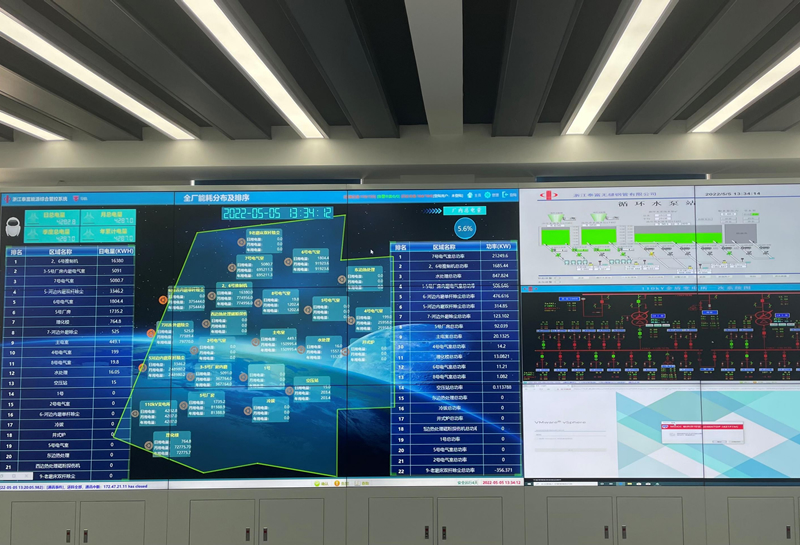 浙江泰富無(wú)縫鋼廠能耗管理系統(tǒng)